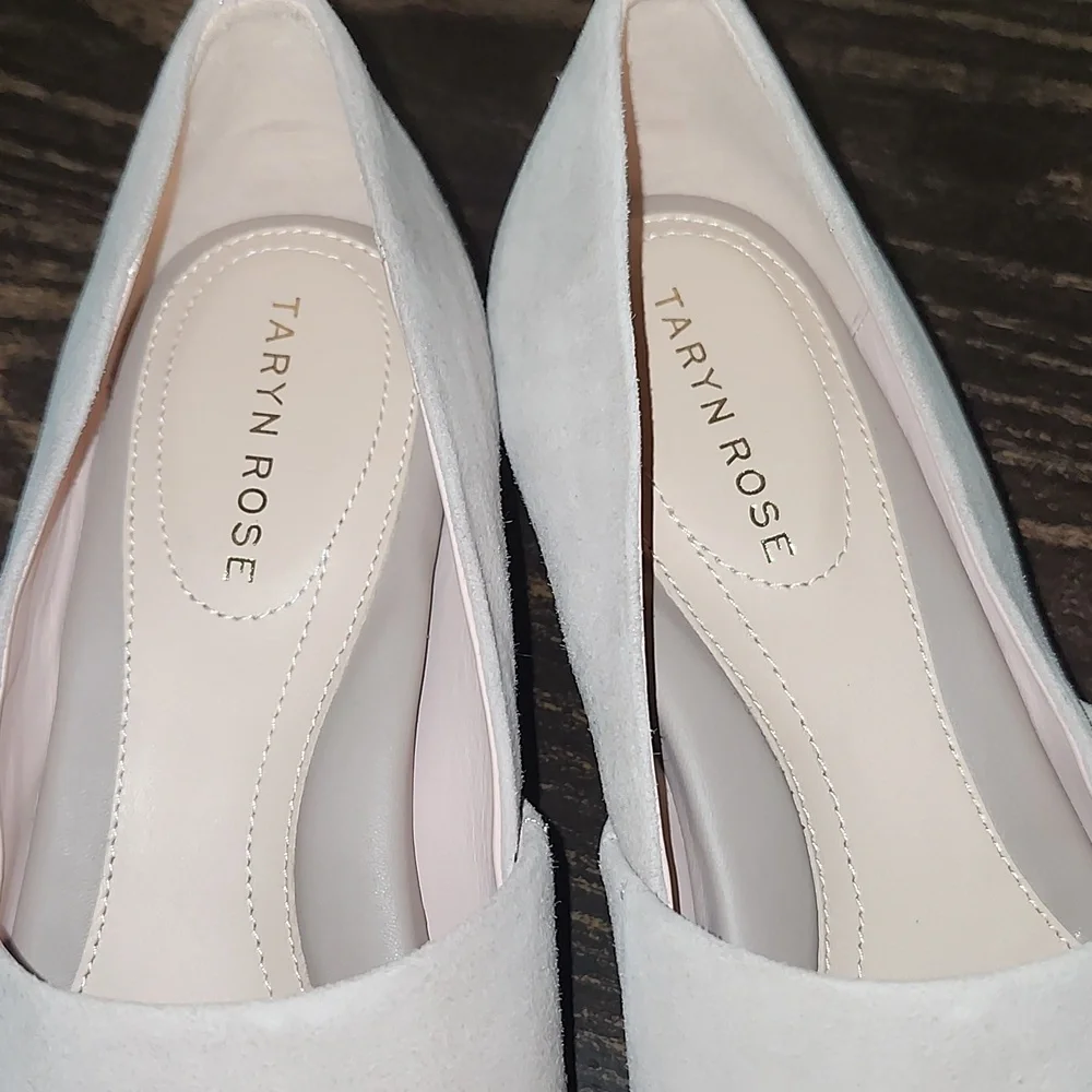TARYN ROSE SUEDE SLIP ON LOAFERS Brenda SIZE 7.5 New